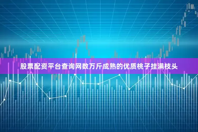 股票配资平台查询网数万斤成熟的优质桃子挂满枝头
