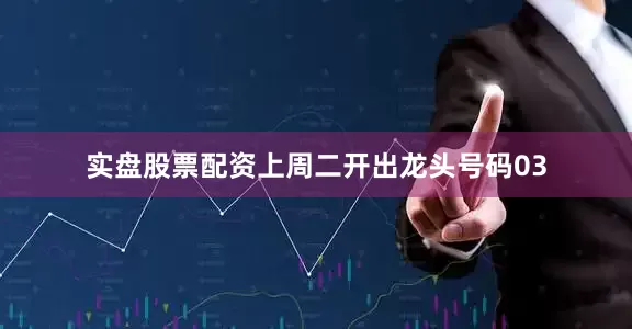 实盘股票配资上周二开出龙头号码03